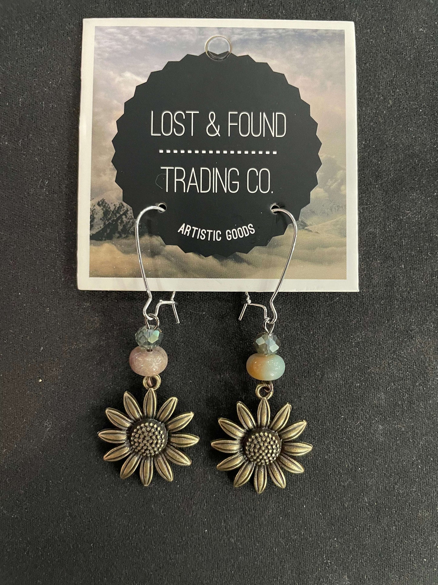 Sunflower Dangle Earring - Style Junkie Boutique