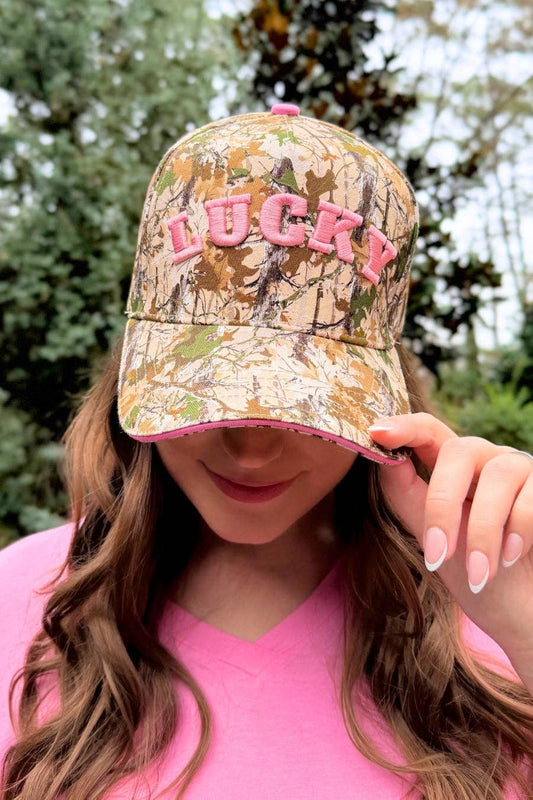 Lucky Camo Trucker Hat
