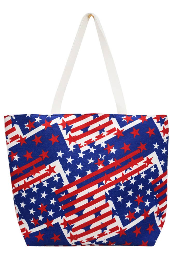 American Flag Tote