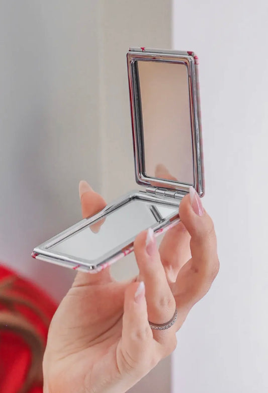 Compact Mirror - Cherries