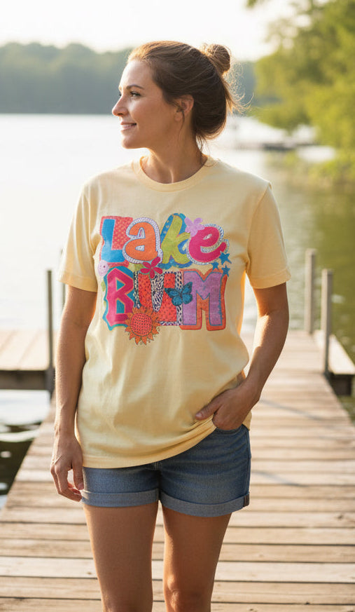 Lake Bum Graphic Tee - Style Junkie Boutique