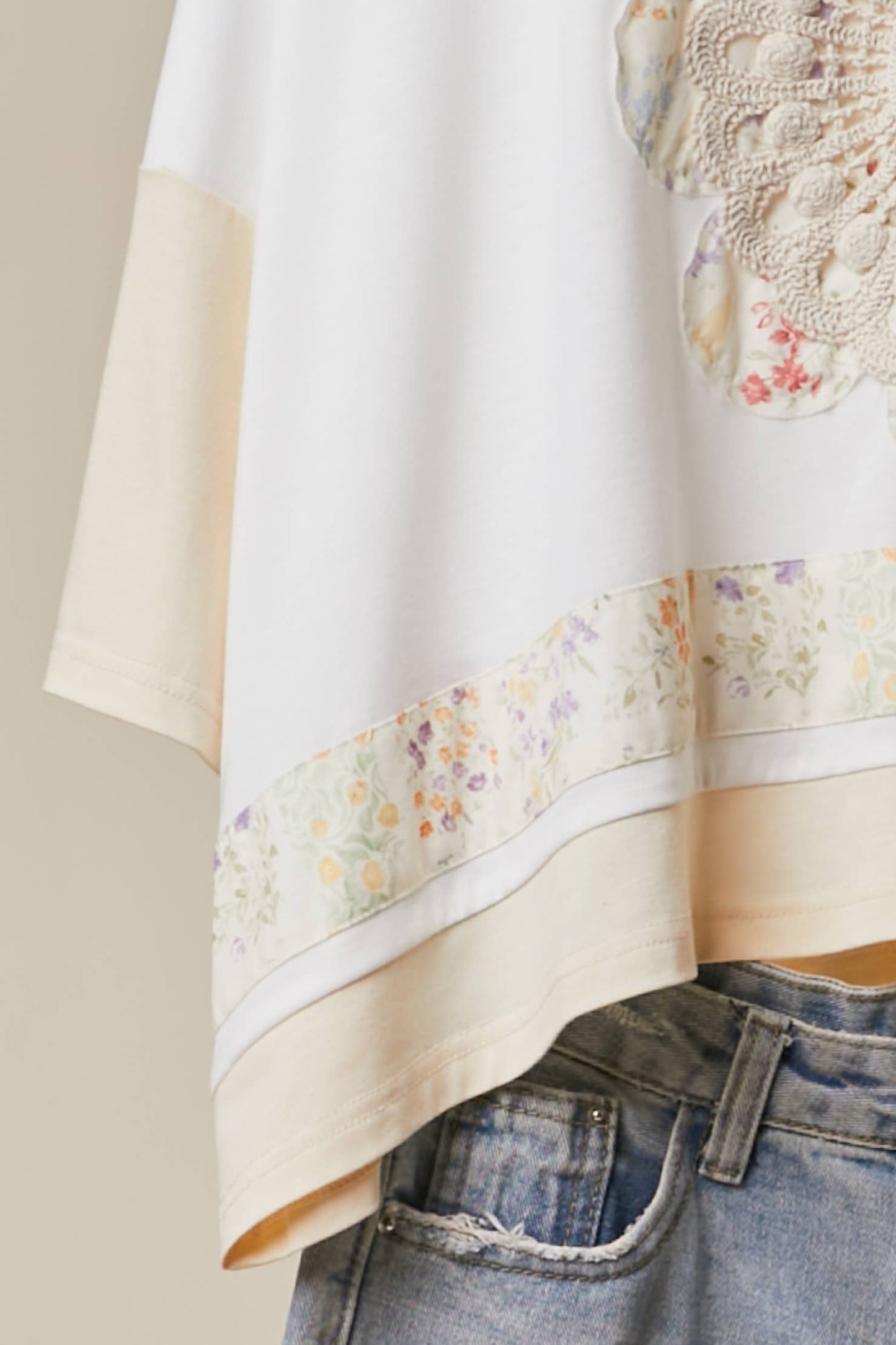 Lace Embroidered Top