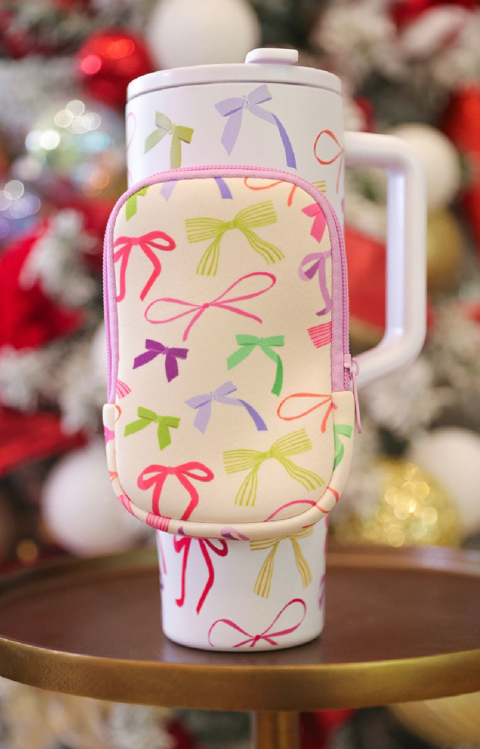 Tumbler Pouch -Daylight Bows