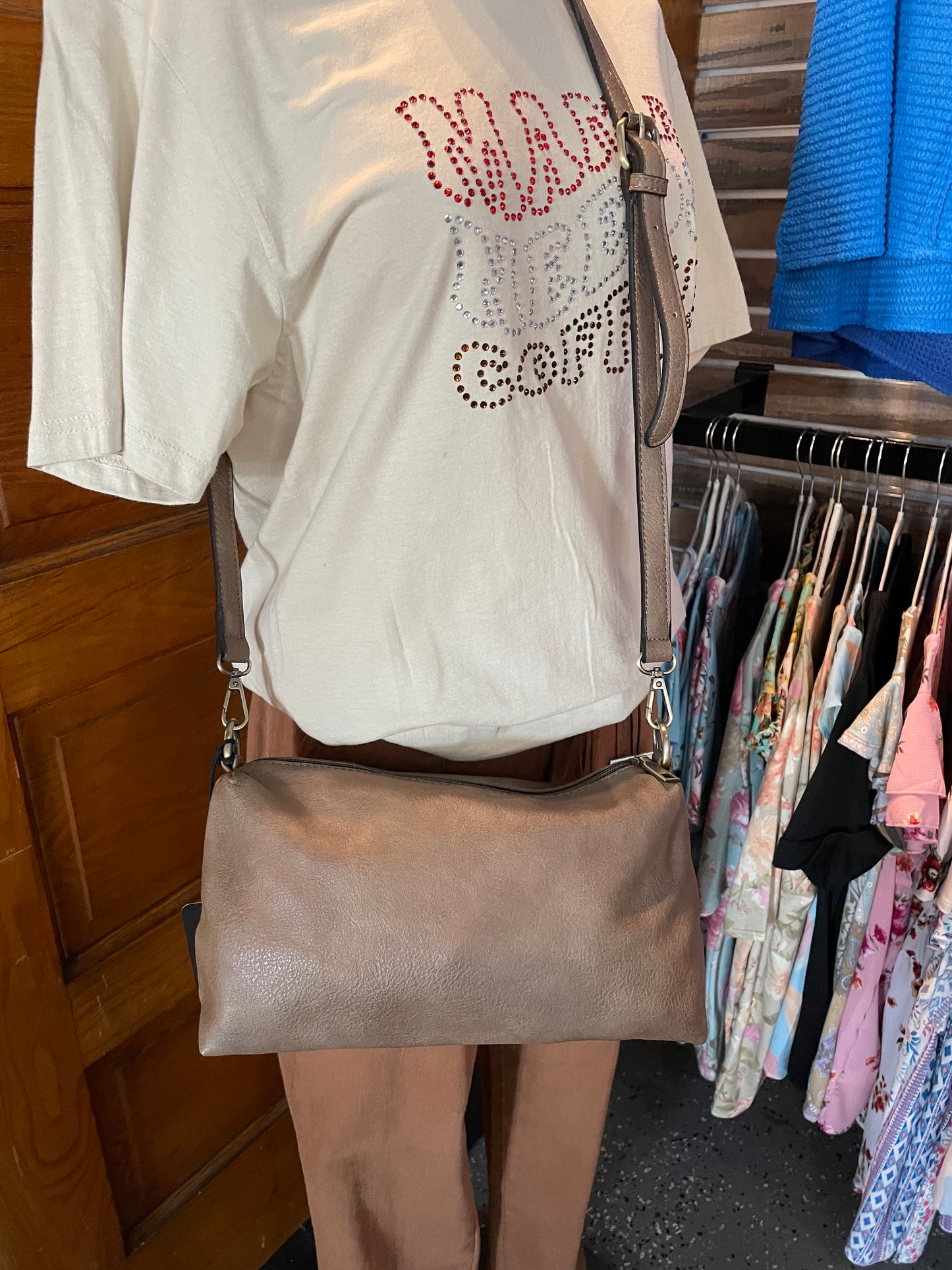 Tan Crossbody