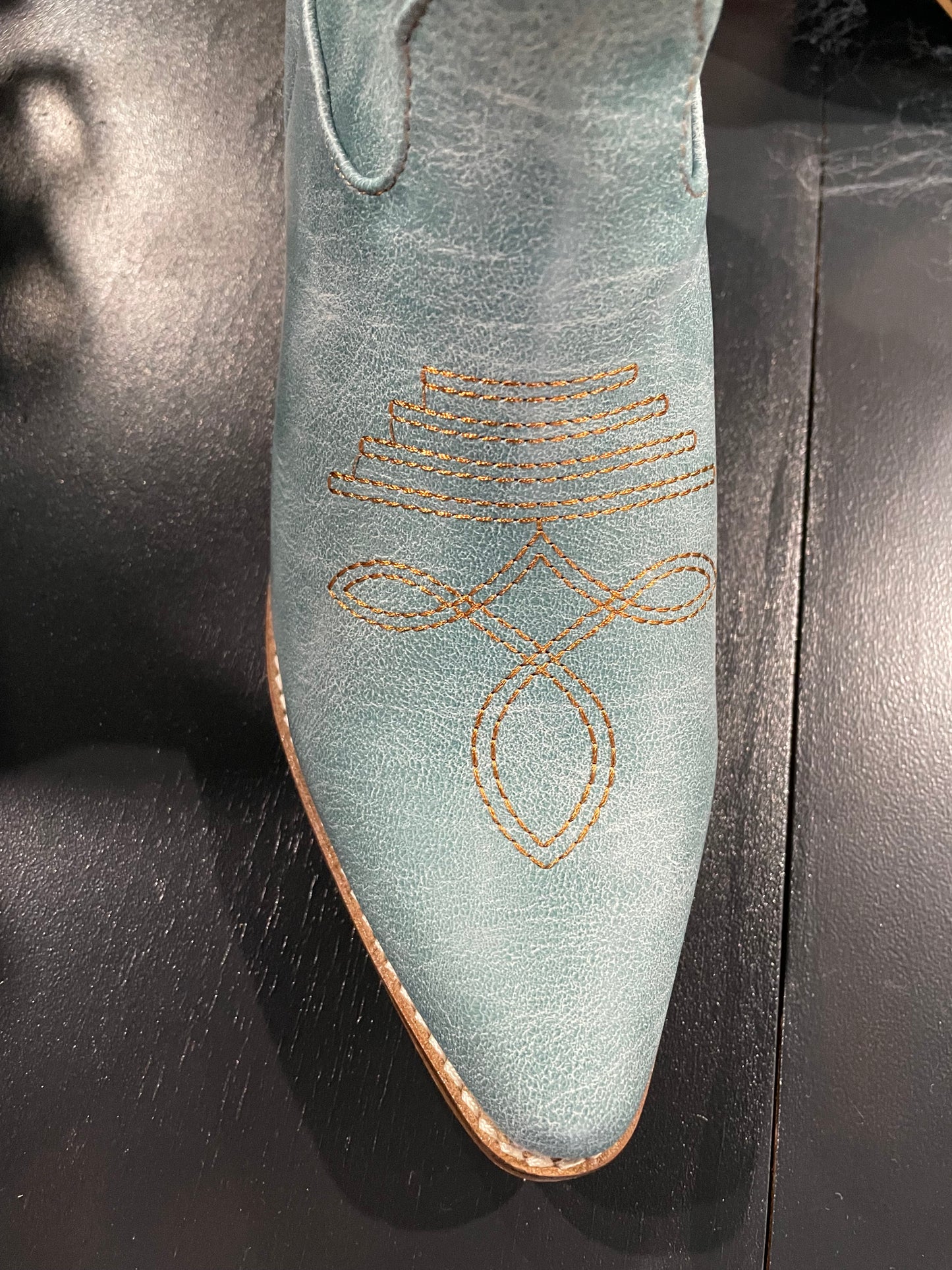 Turquoise Cowgirl Boots