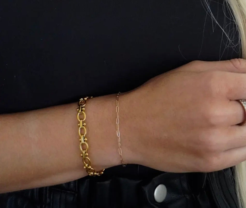 Blakeley Gold Bracelet - Style Junkie Boutique