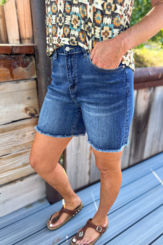 Bermuda Denim Shorts