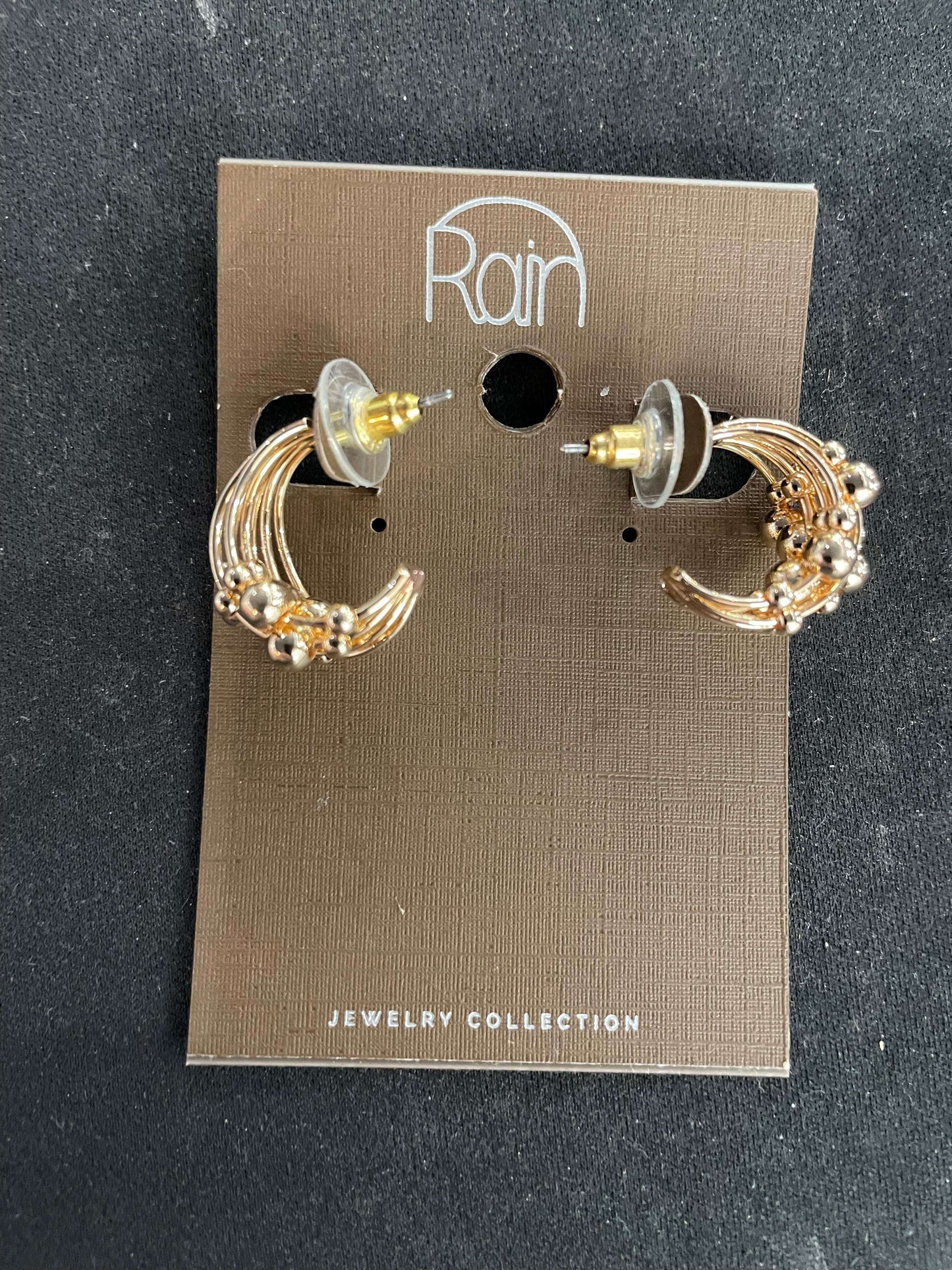 Beaded Gold Post Hoop - Style Junkie Boutique
