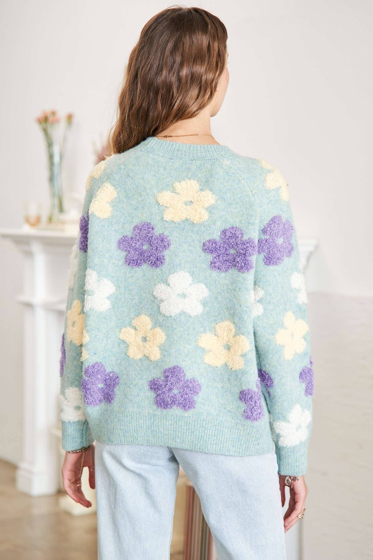Flower Pop Sweater