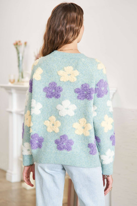 Flower Pop Sweater