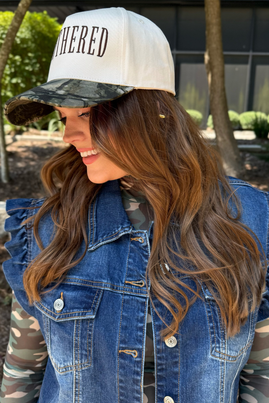 Unbothered Camo Hat