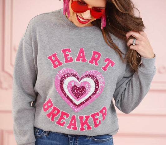 Heart Breaker Sequin Pullover
