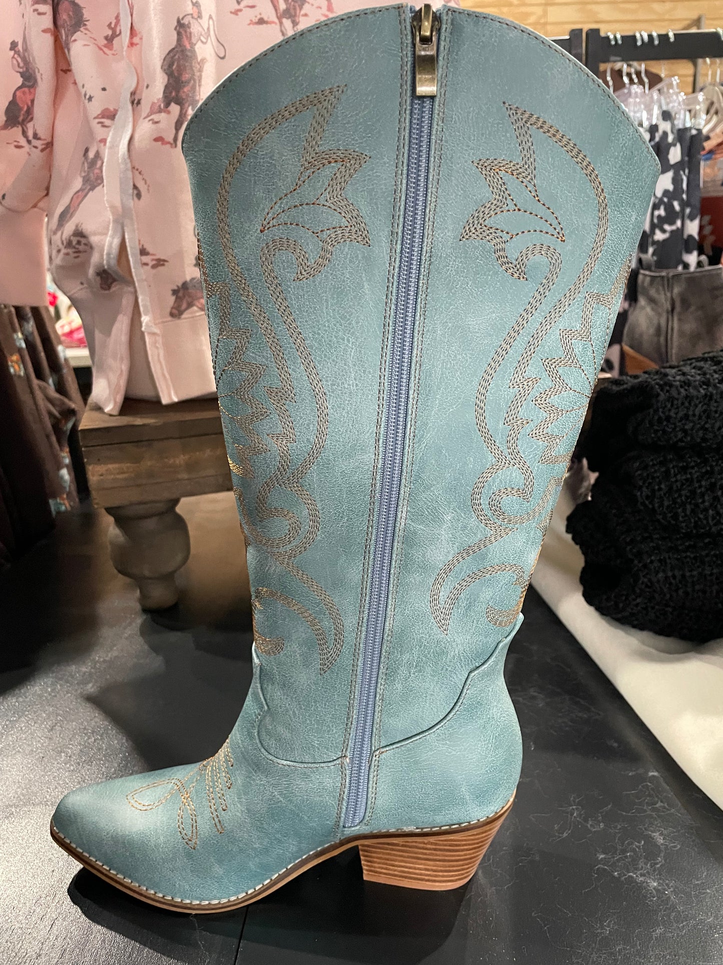 Turquoise Cowgirl Boots