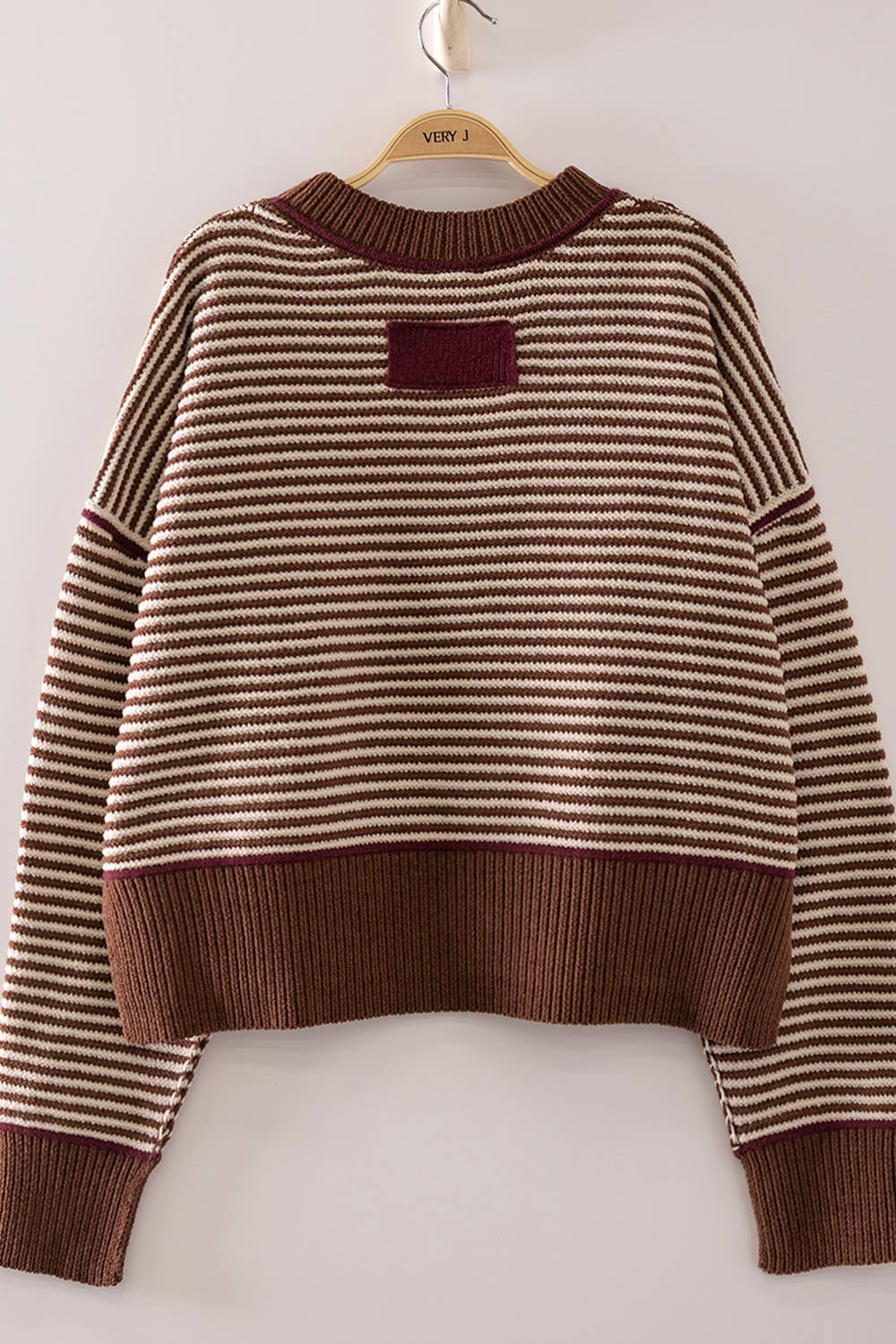 Chocolate Stripe Sweater
