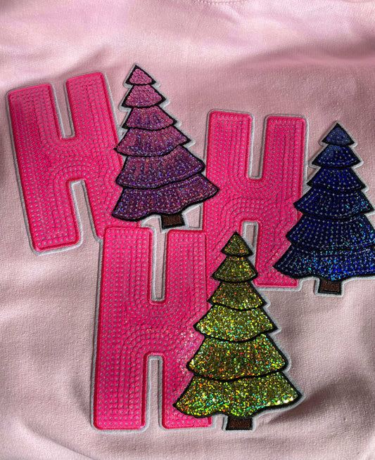 Ho Ho Ho Sequin Sweatshirt