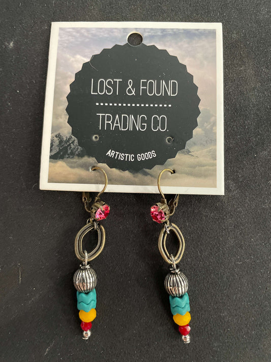 Beaded Latchback Earring - Style Junkie Boutique
