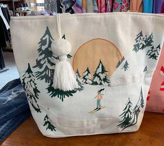 Winter Ski Trip Tote