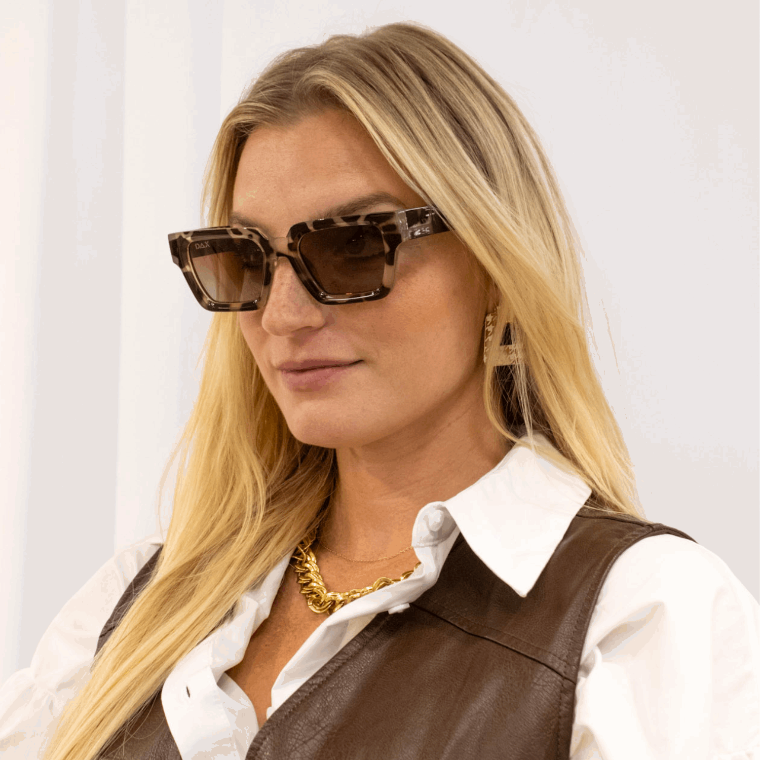 DAX Allie Sunglasses - Cheetah
