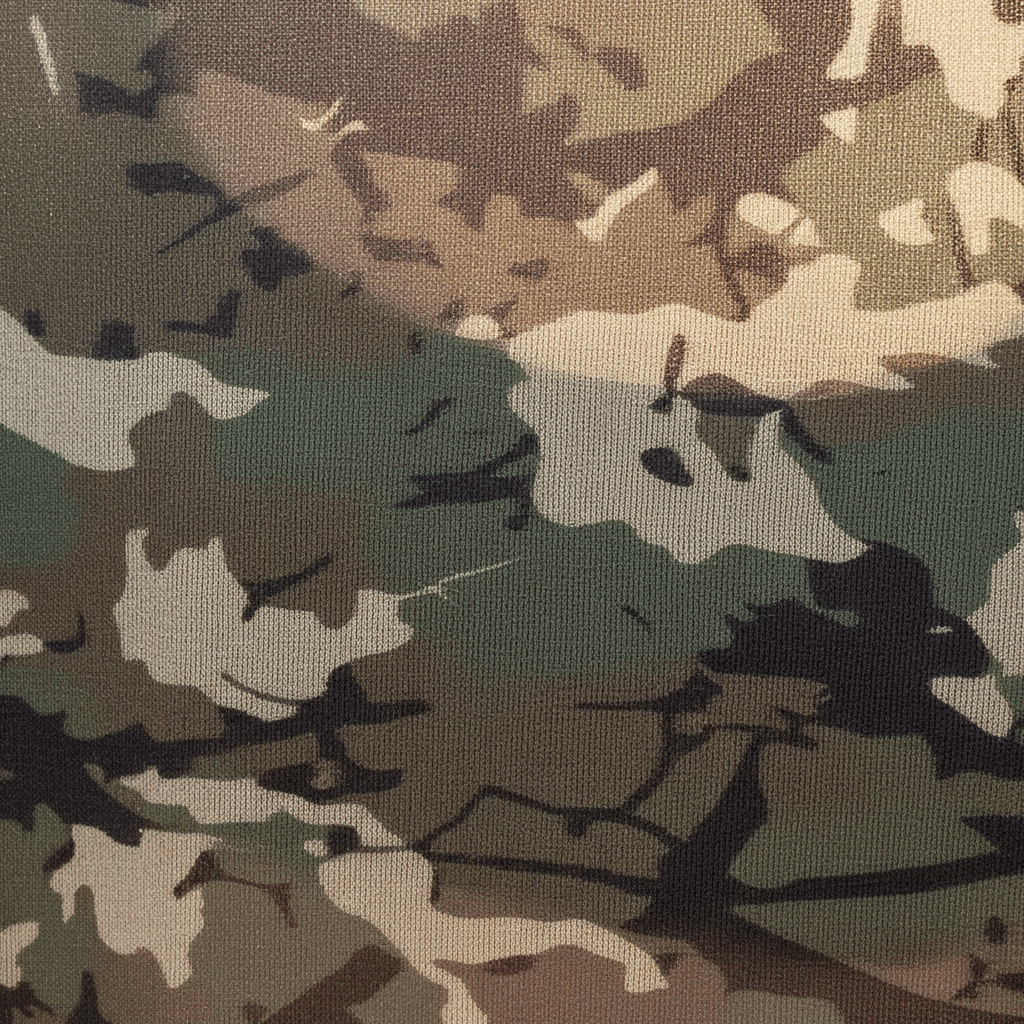 Camo Flowy Mesh Top