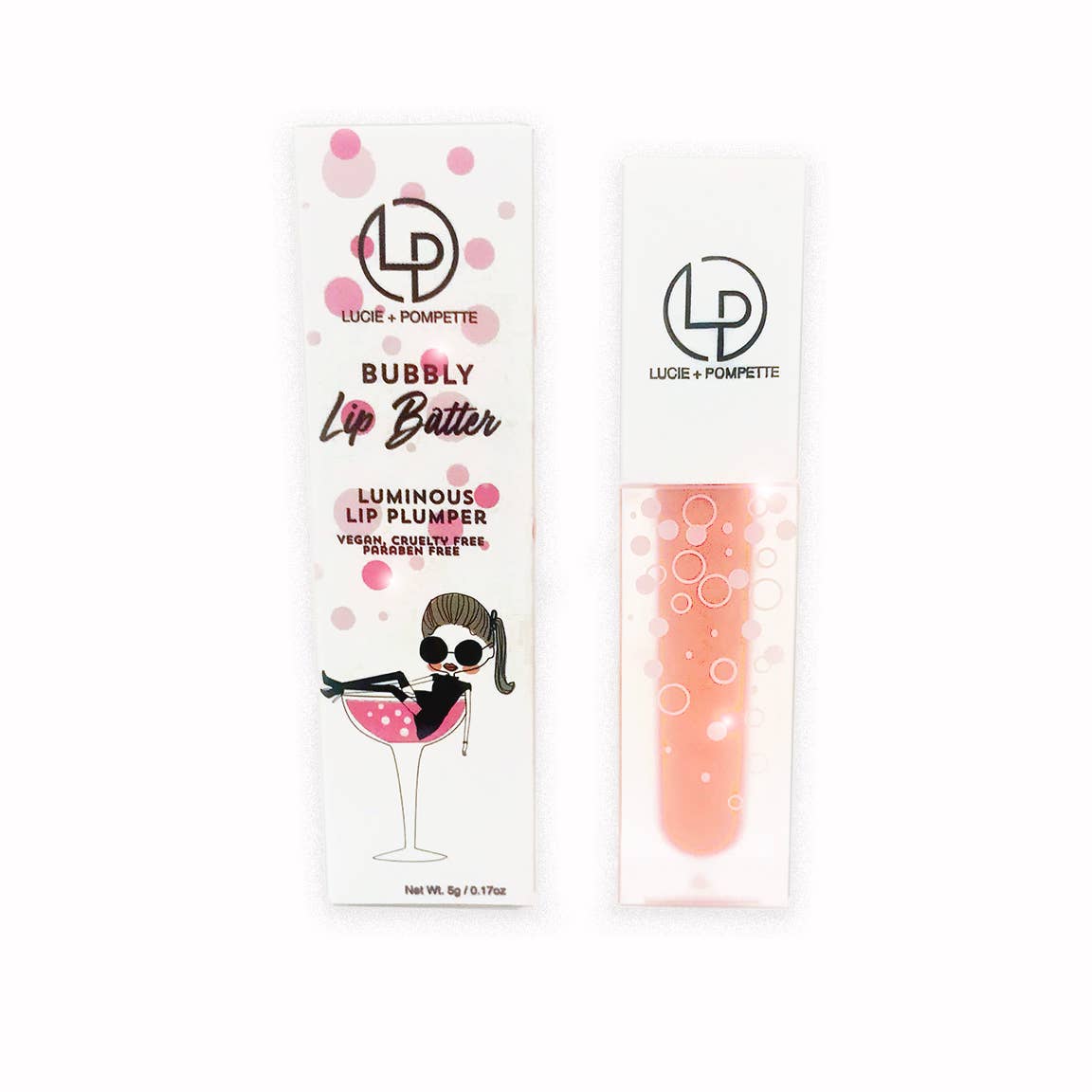 Lucie + Pompette - Bubbly Lip Plumper  Happy Hour Collection