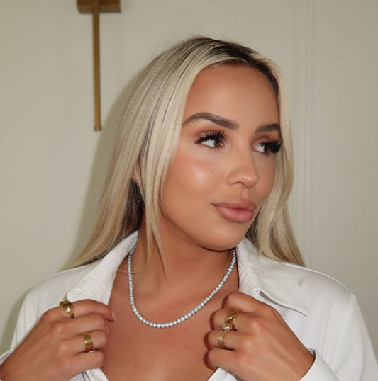Luxe Tennis Necklace 18” - Style Junkie Boutique 