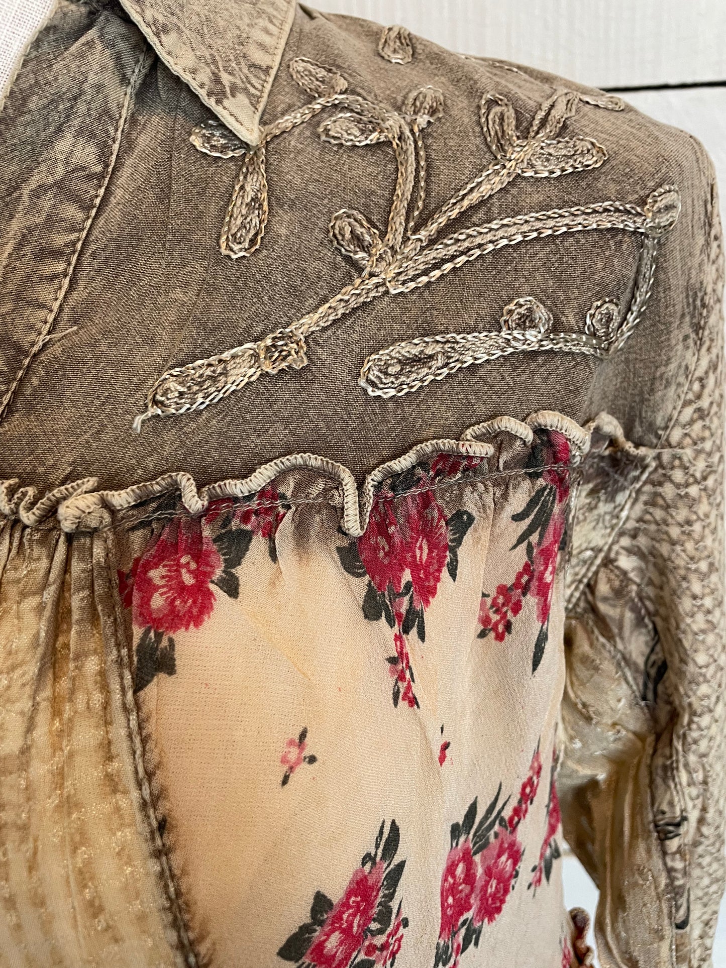 Patchwork Floral Tunic