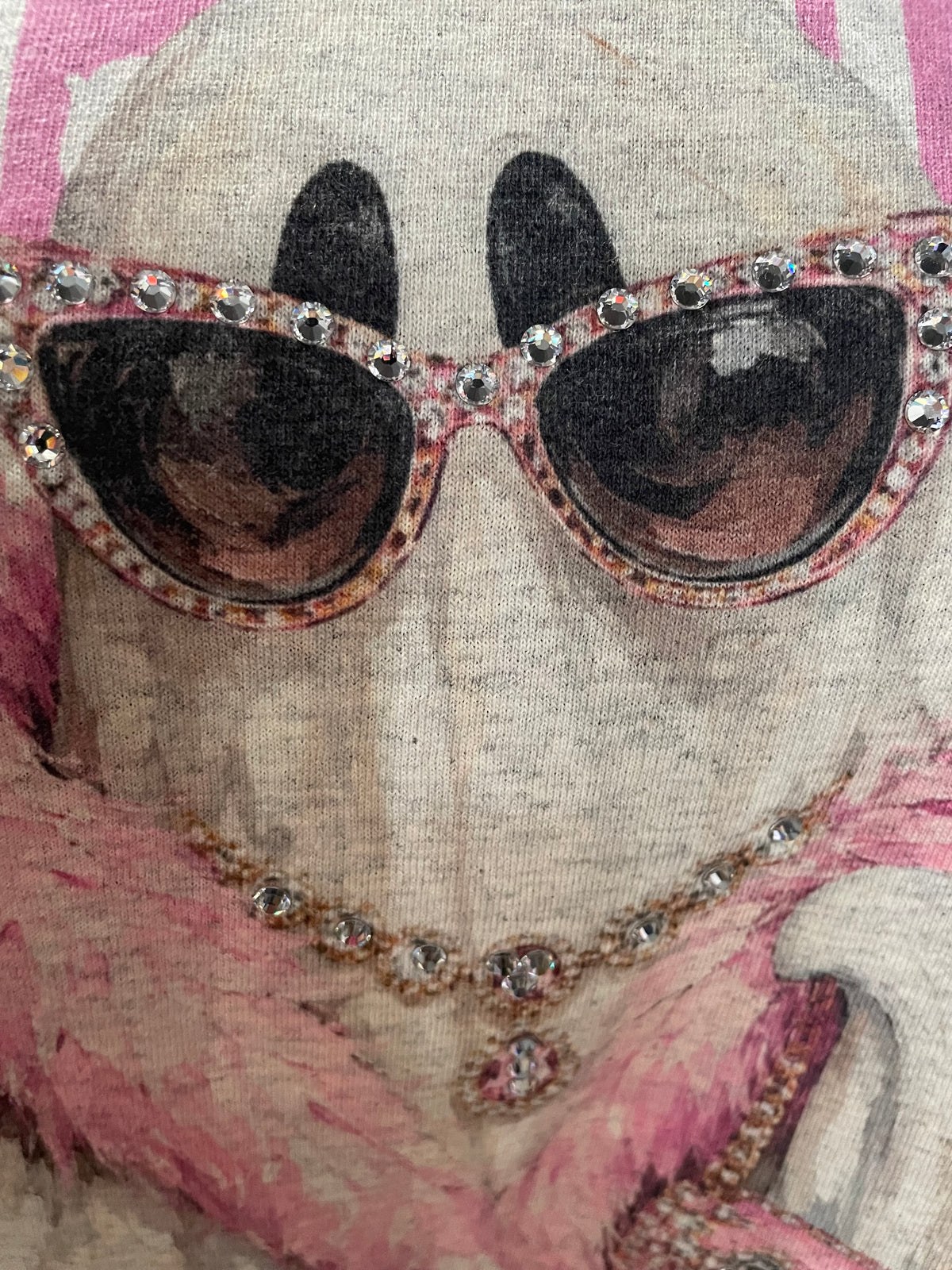 Spooky Rhinestone Boujee Ghost