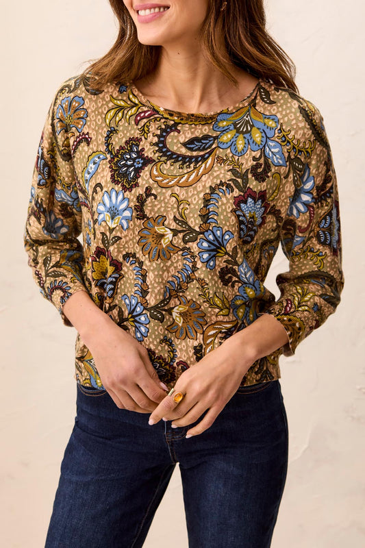 Aloe Floral Sweater