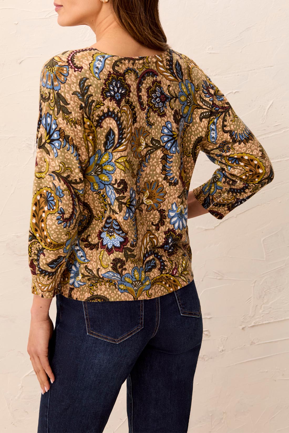 Aloe Floral Sweater