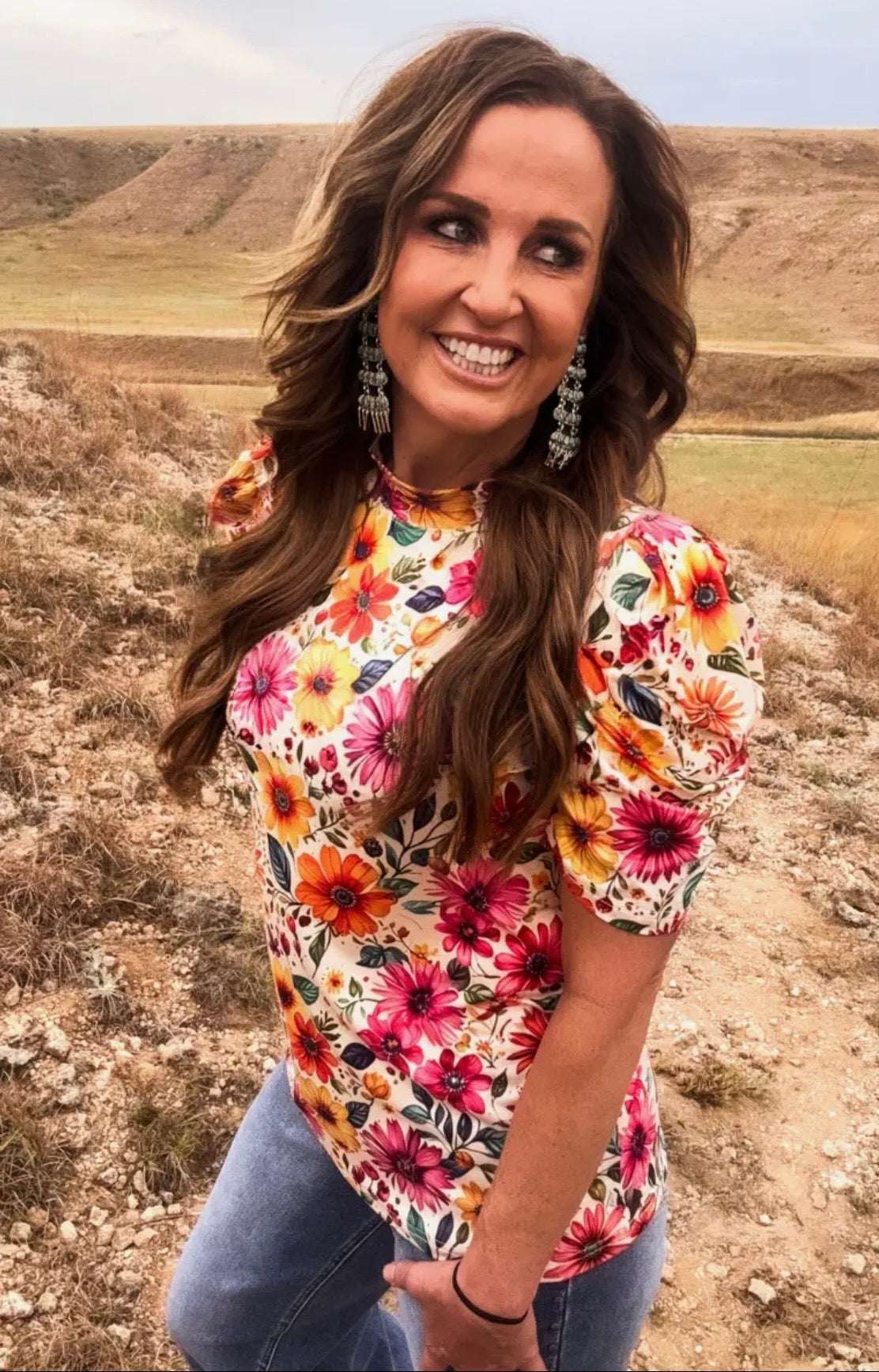 Sunrise Bloom Top - Style Junkie Boutique
