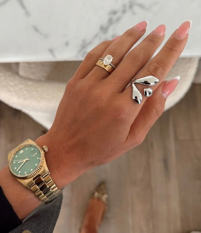 Tatum Silver Ring - Style Junkie Boutique