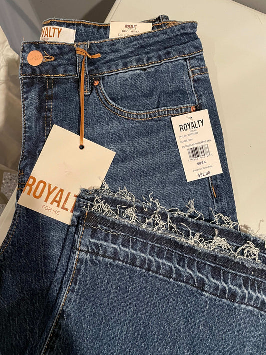 Frayed Hem Jeans