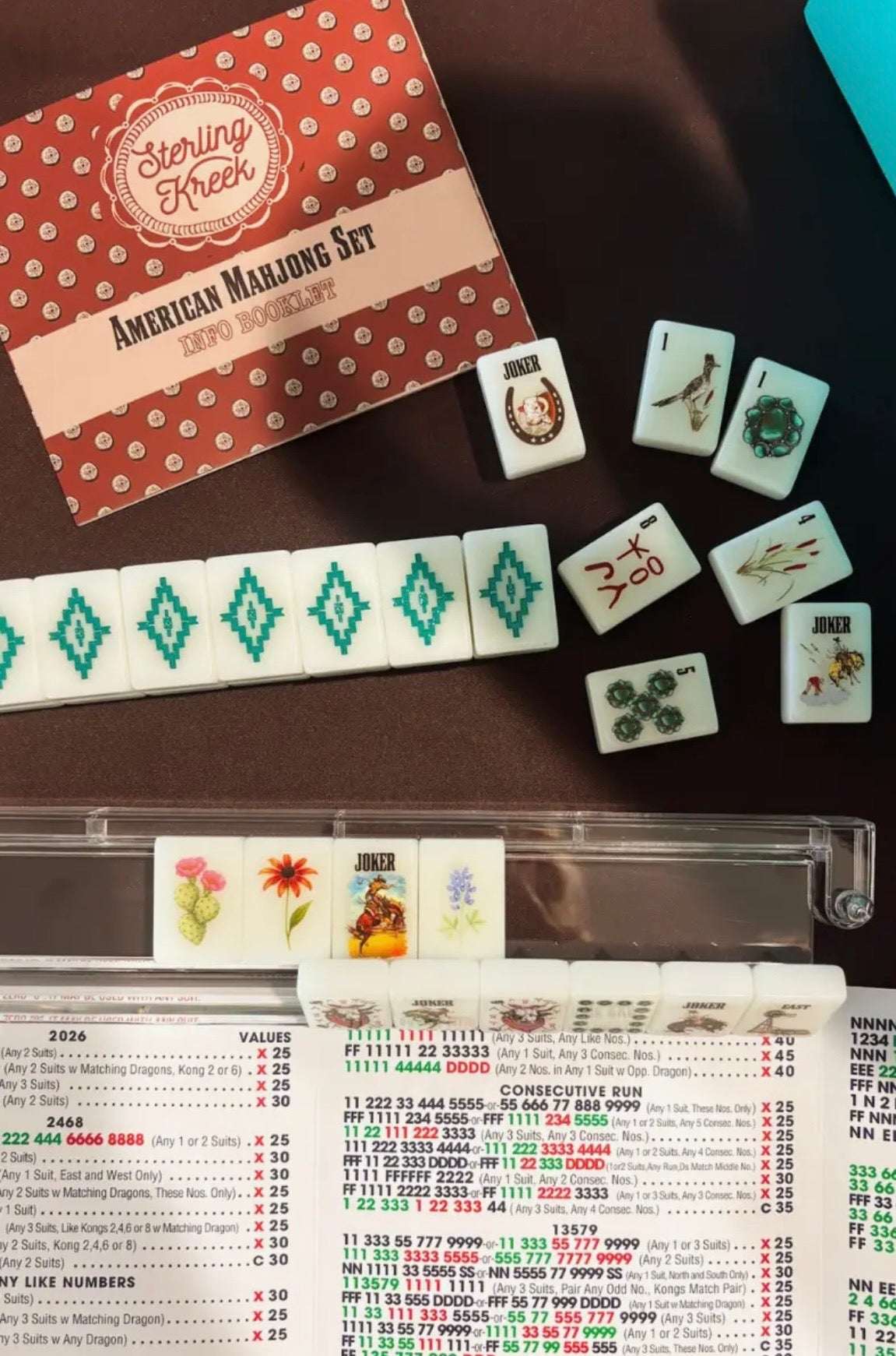 Wild & Western Mahjong Set - Style Junkie Boutique
