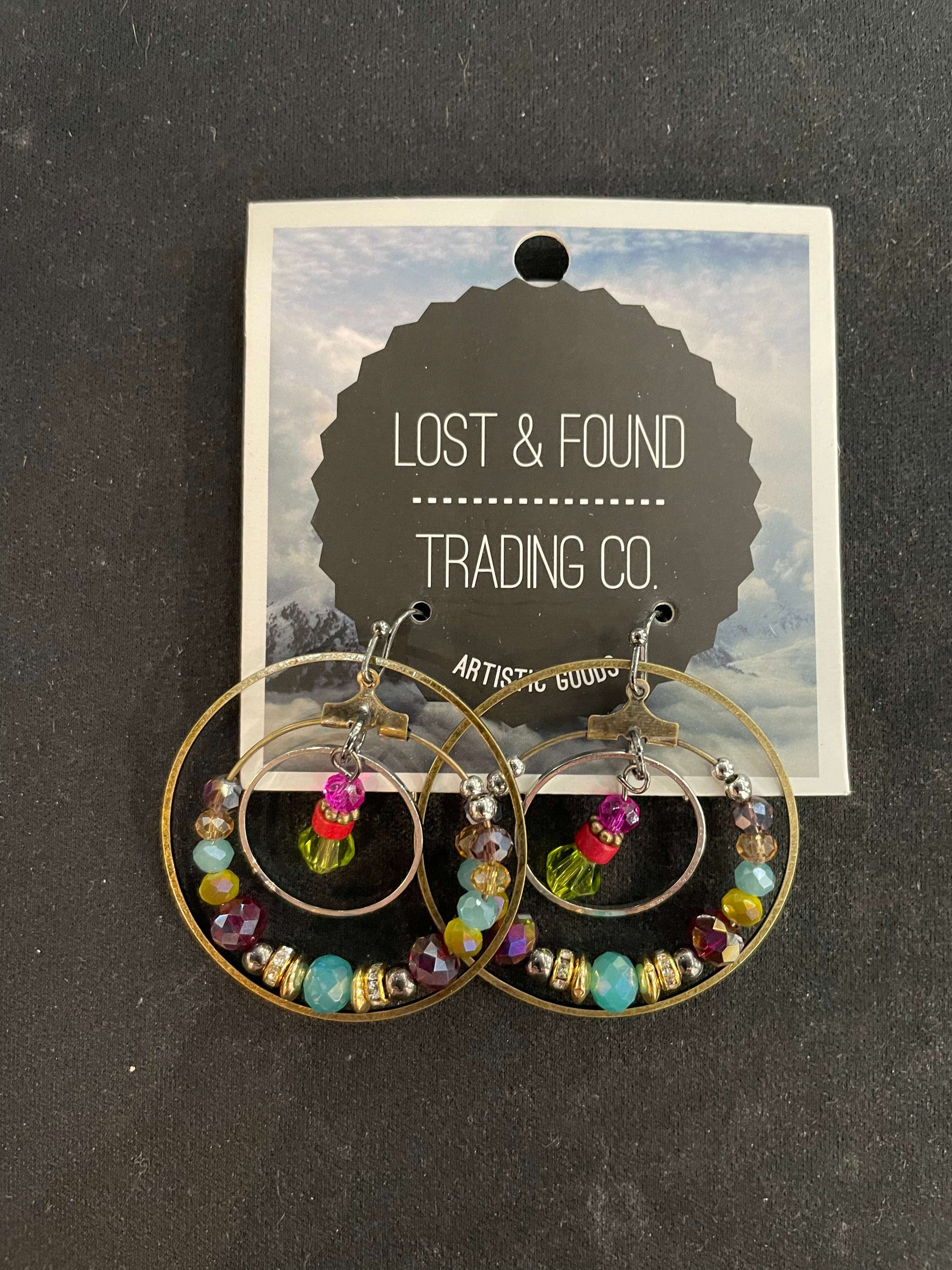 Beaded Hoop Earring - Style Junkie Boutique