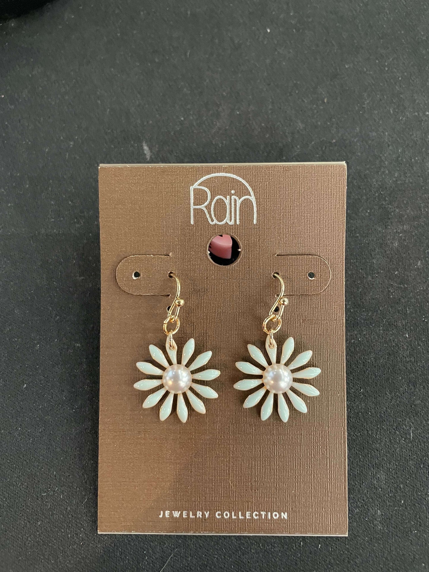 Mint Green Flower Earrings - Style Junkie Boutique