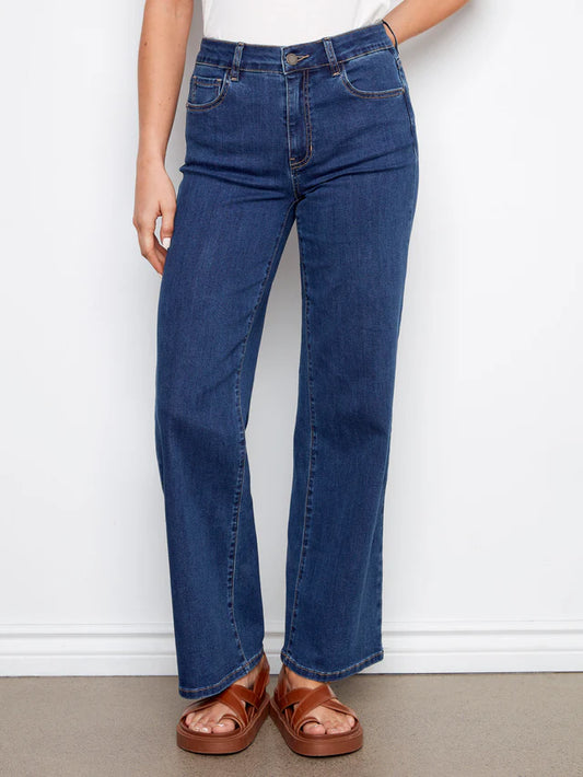 Charlie B Chloe Wide Leg Dark - Style Junkie Boutique