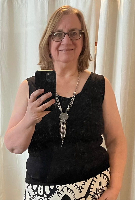 Compression Tank Top Black