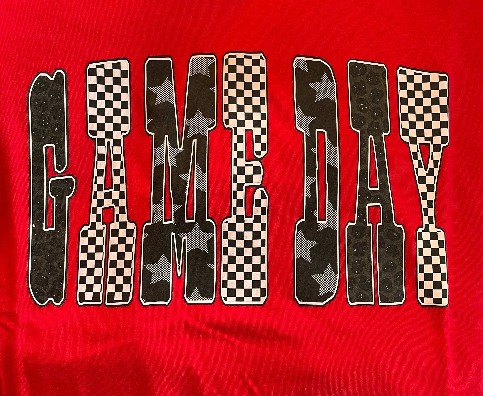 Red Game Day Tee