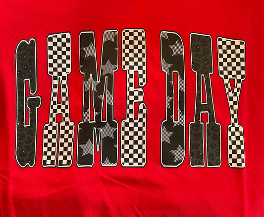 Red Game Day Tee