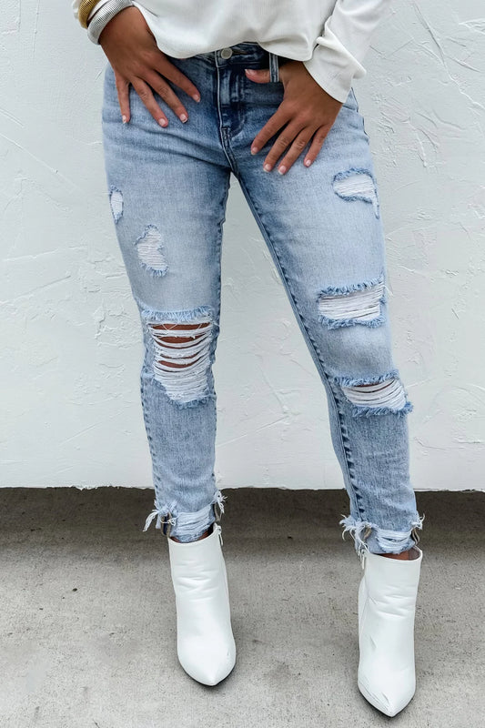 Blakeley Billie Distressed Skinny Jeans