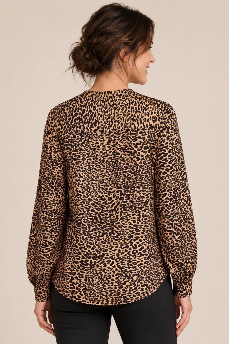 Leopard Blouse