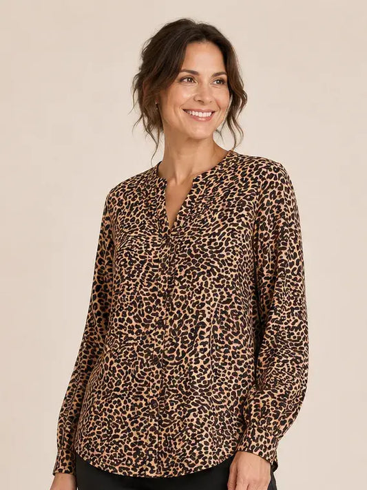Leopard Blouse