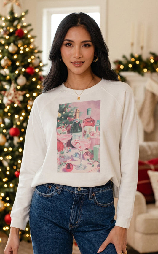 Christmas Cocktails Sweatshirt