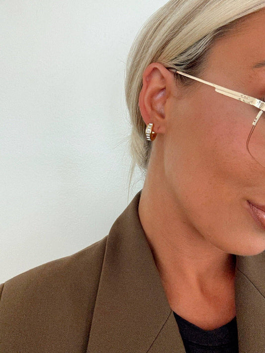Ashley Gold Earrings - Style Junkie Boutique 