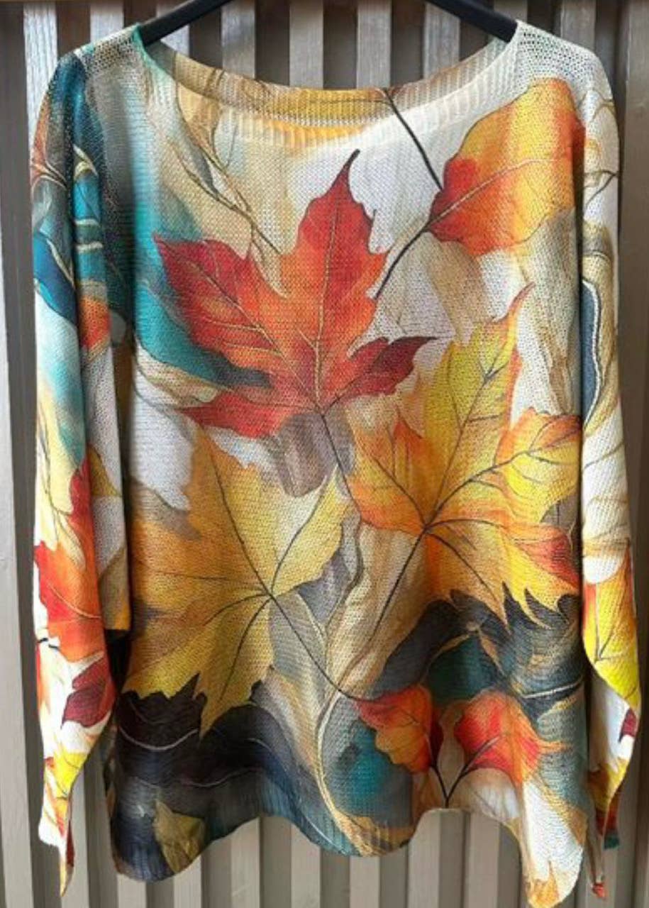 Leaves Italian Sweater