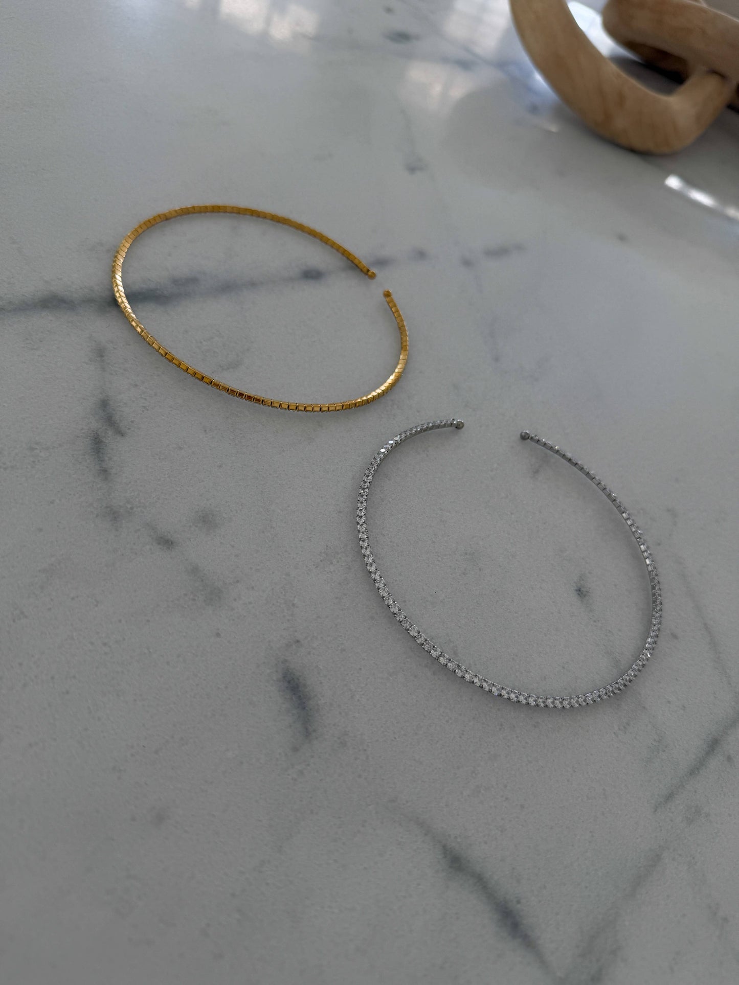 Luxe Tennis Necklace - Gold