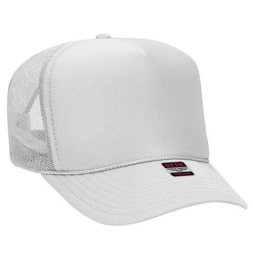 Hillside Threads Wholesale - White Trucker Hat - Blank