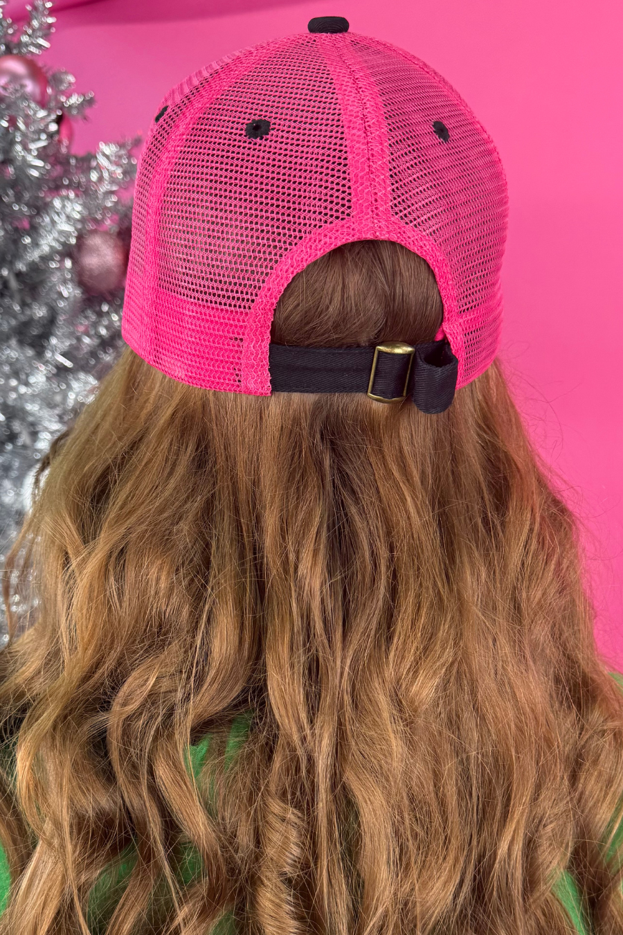 Bow Christmas Treat Trucker Hat