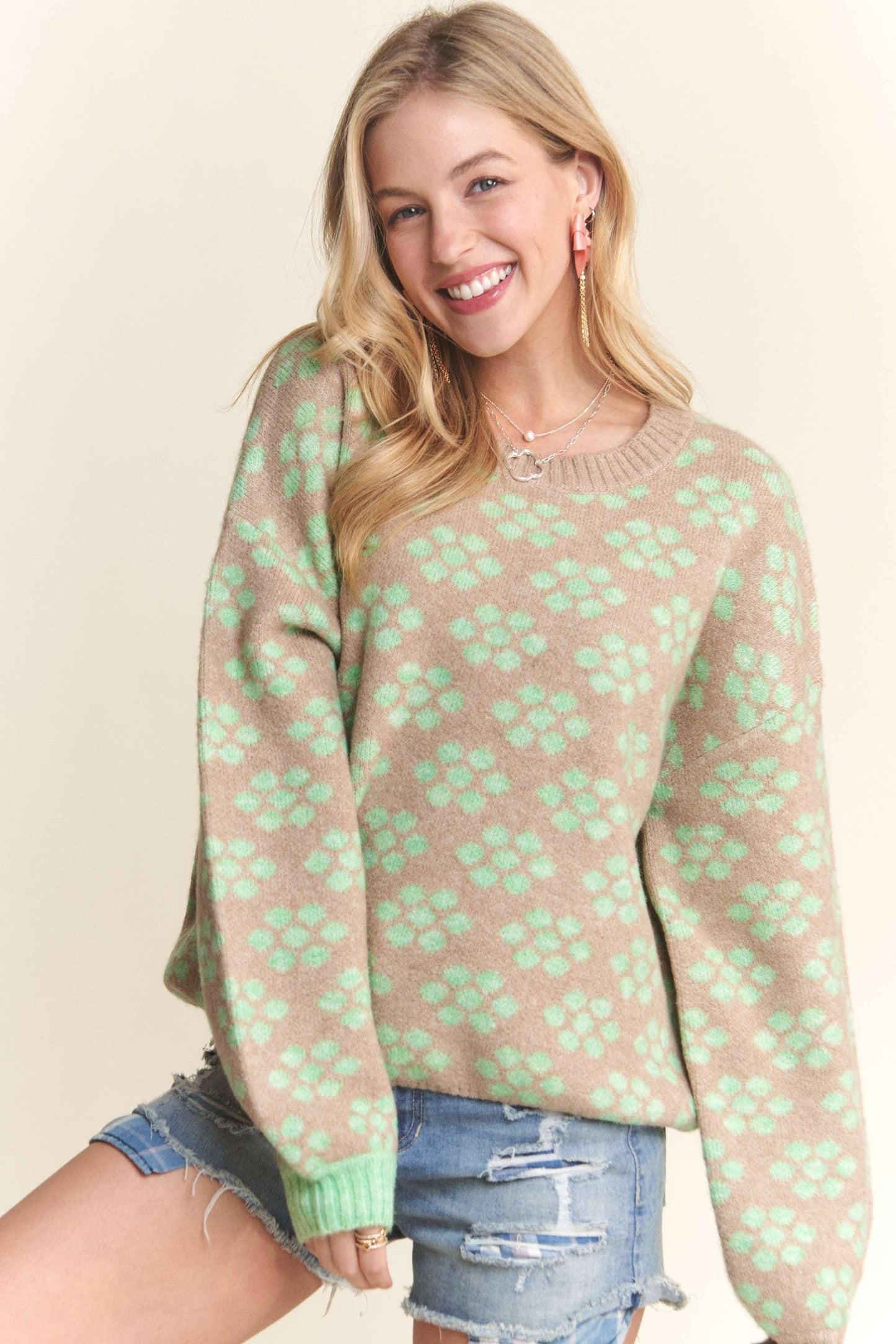 Floral Sweater