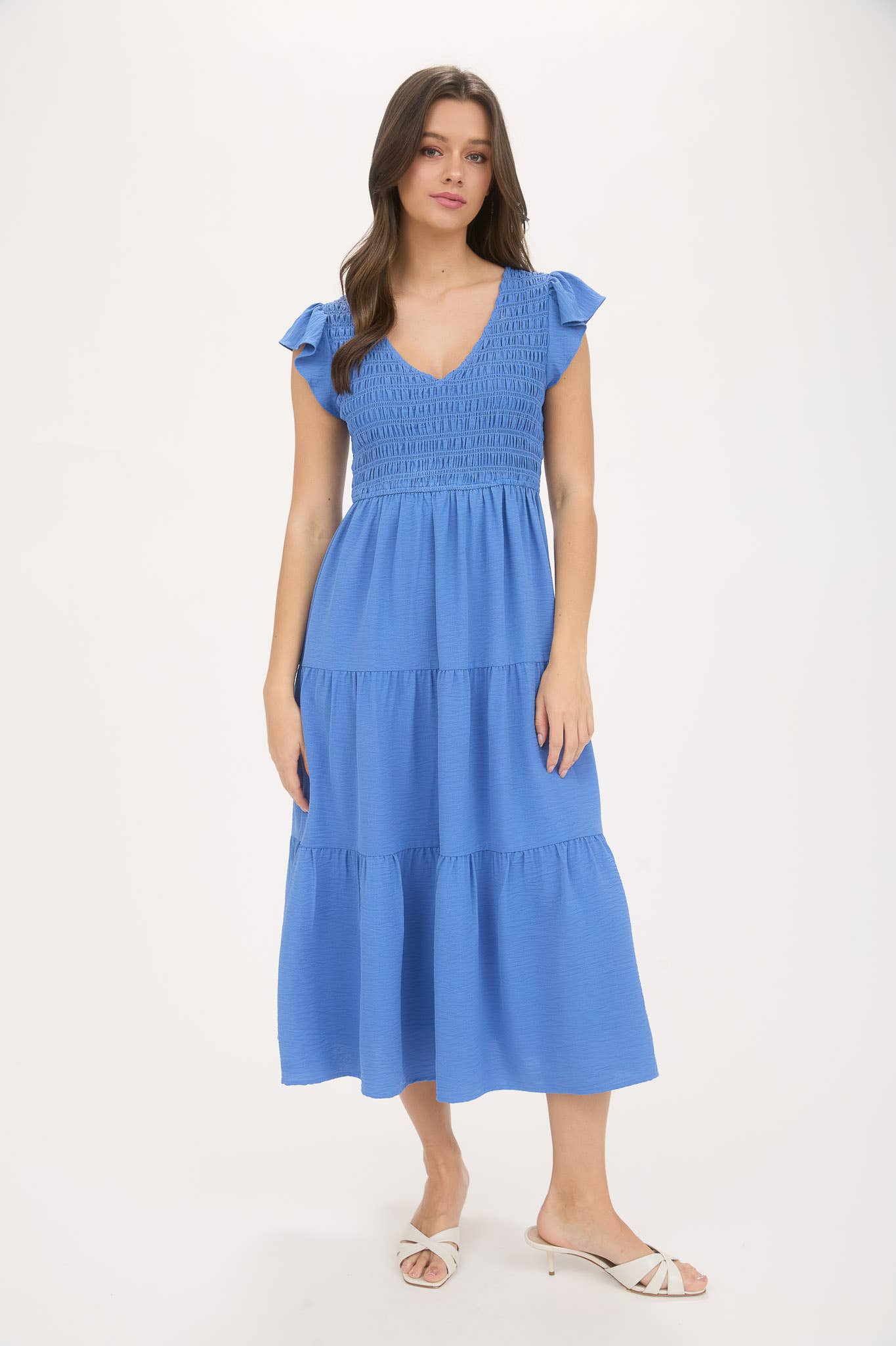 Blue Midi Dress
